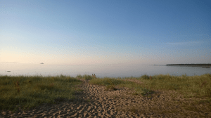 Hiekkarantaa Dirhamissa